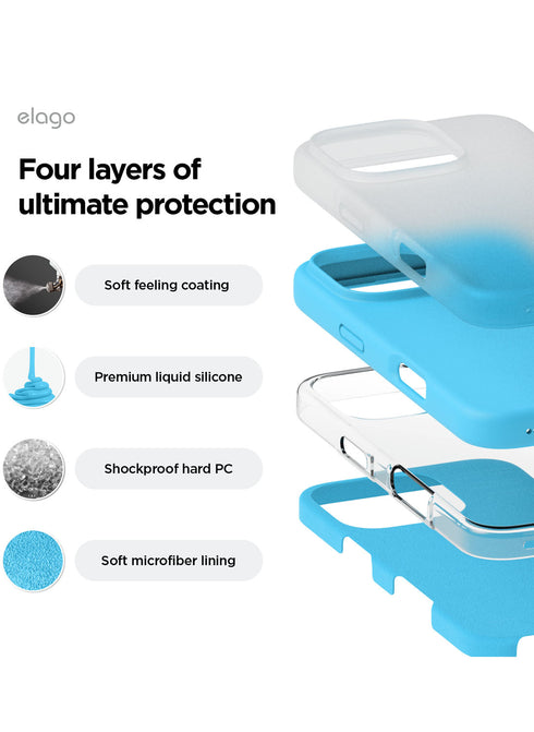 elago iPhone 16 Pro MAX Case Liquid Silicone